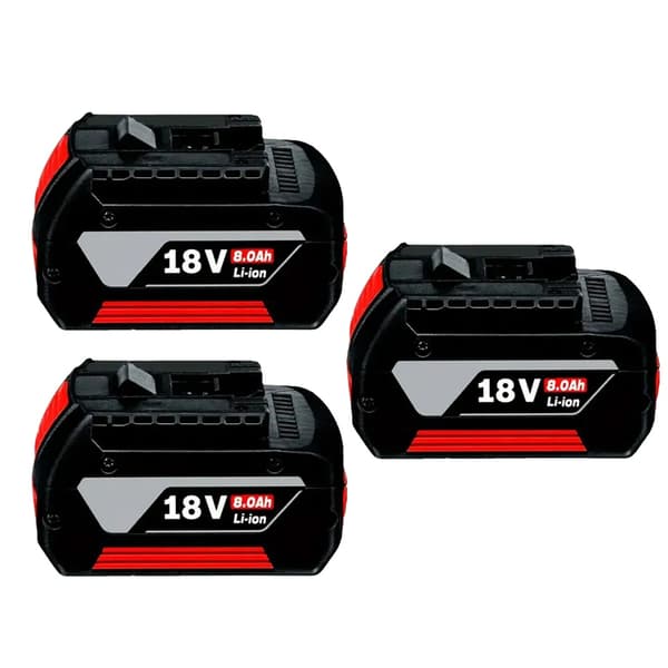 Litiumjonbatteri, 18V, 8000mAh uppladdningsbart, 8.0AH 3ST