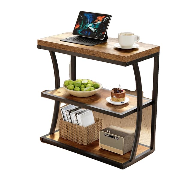 Sidobord, Rustik Design, Hållbar Konstruktion, Brun