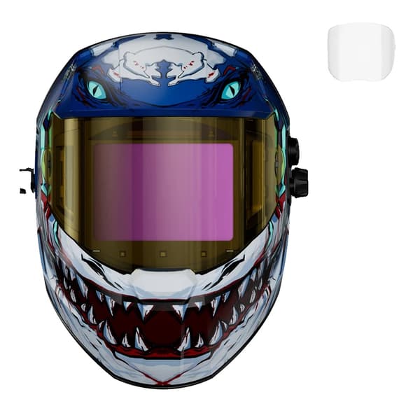 Svetsmask, Auto-Dunkel, Solenergi,Rasande Hajar-a