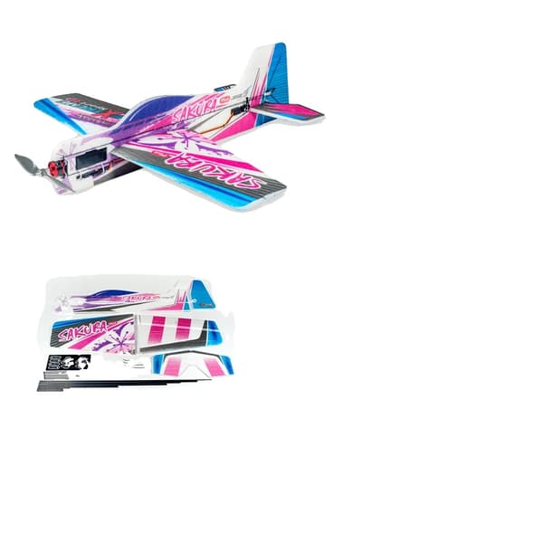 RC Flygplan, 600mm Vingspann, 3D Akrobatisk Design,KIT E4401