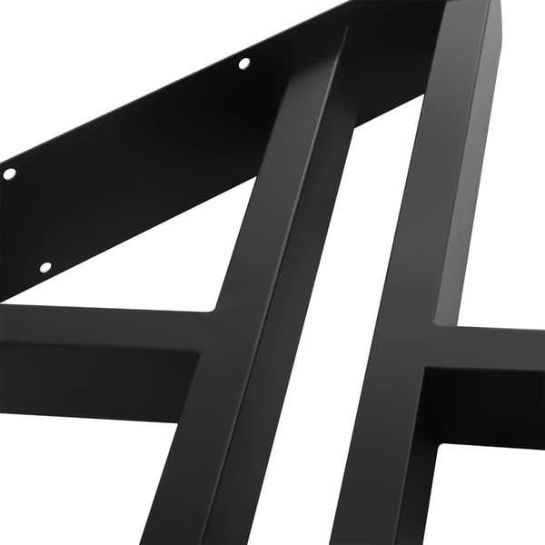 Møbelben, Tungt Metal, Moderne Design,sort