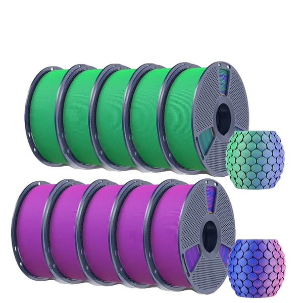 3D-printer filament, glat finish, ensartet ydeevne,5GNPP 5RDBL