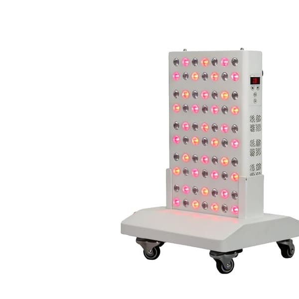 LED-ljusterapi-panel, EU-kontakt, hudföryngring,T1000PRO med stativ