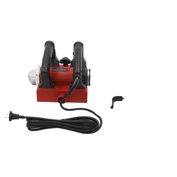 Elektrisk Väggslip, 1300W Motor, Justerbart Slipdjup,Röd