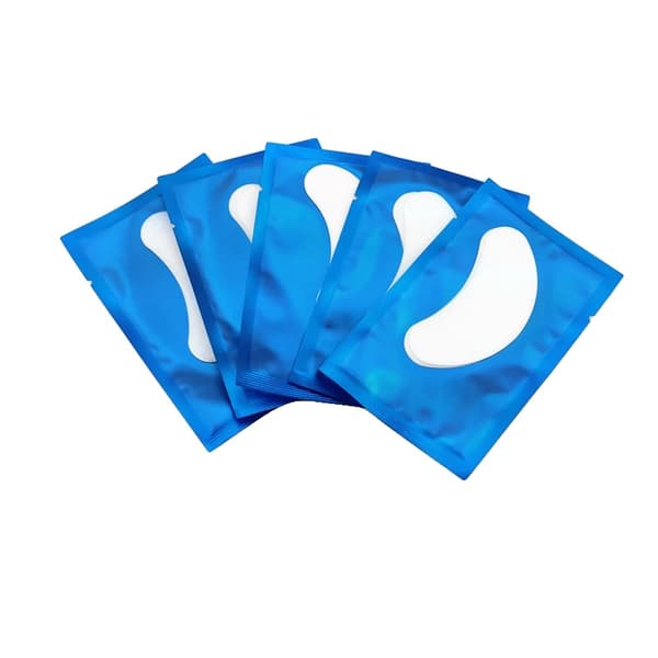 Ögonlappar, hypoallergent material, praktiska förpackningsstorlekar,50PCS Blå
