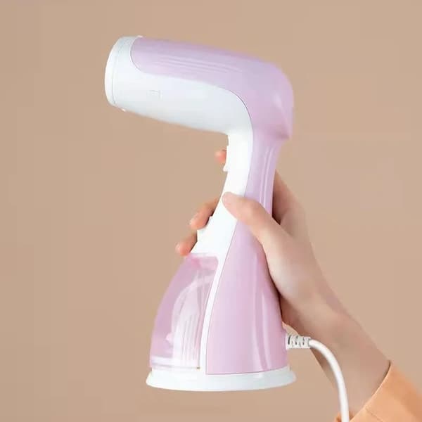 Tøjdamper, Hurtig Opvarmning, Kompakt Design,EU, Pink