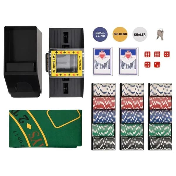 Pokerchips Set, 300 Stycken, Tungviktsdesign,Som bild