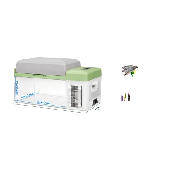 Bärbar Kyl, 21 Quart Kapacitet, Batteriskyddssystem,20L