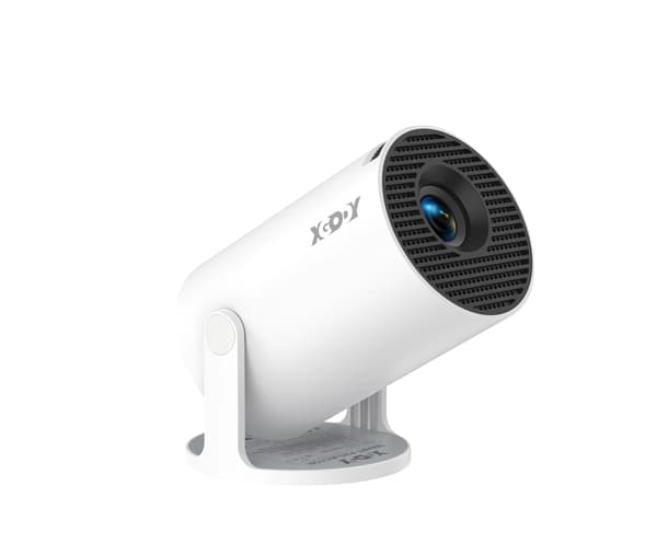 Projektor, 1080P opløsning, WiFi 6 forbindelse,Hvid