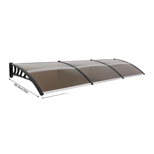 Tält, Elegant Bågformad Design, Väderbeständig Skydd,Brun