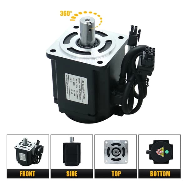 Servo Motor, 750W Udgivelses Effekt, Magnetisk Absolut Encoder,750W 220V