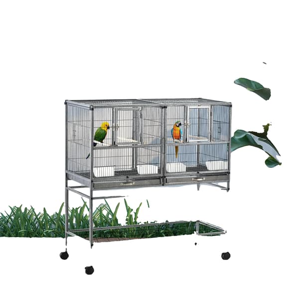 Fuglebur, Rummelig Design, Nem Adgang,L, GRÅ
