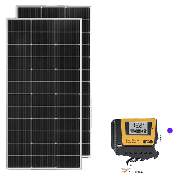 Solpanelssystem, Hög Effektivitet, Off-Grid Kompatibel,24V 300W solkit