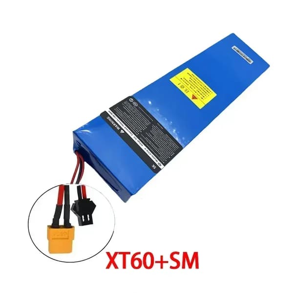 Batteripack, 60000mAh kapacitet, 48V konfiguration, XT60-SM