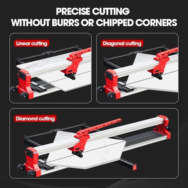 Flise Skubber, Høj Præcision, Multifunktionel Skærekapacitet,120cm