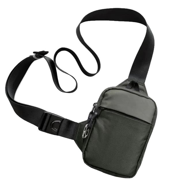 Messenger Bag, Letvægts, RFID Tyverisikring,GRÅ