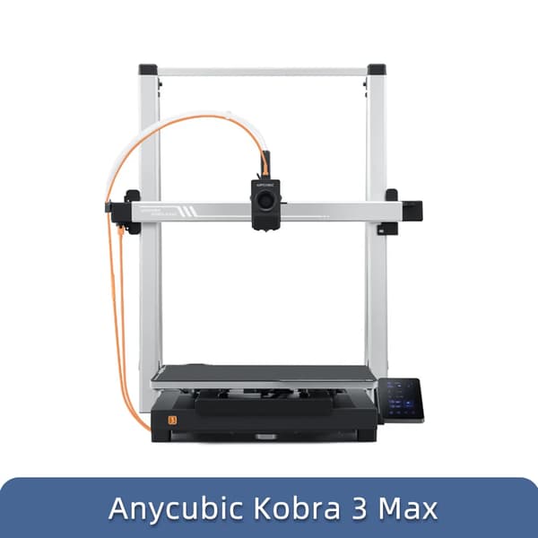 3D-printer, 600 mm/s maksimal hastighed, automatisk nivellering,KOBRA 3 MAX