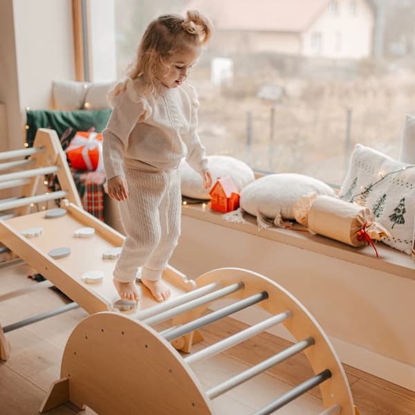 Lekutrustning, Klätterstruktur, Säker Lekramp,Geometrisk Form