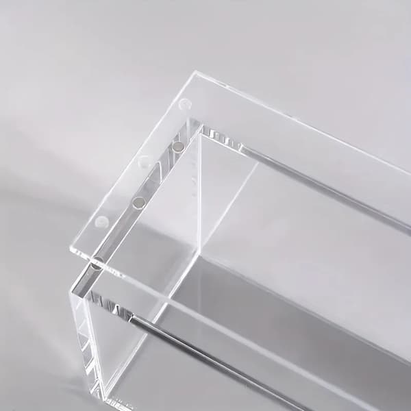 Acryl Display Case, UV Modstandsdygtig, Magnetisk Låg,3Pcs Special Box