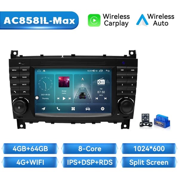 Bilradioafspiller, Touchscreen-interface, Flere medieunderstøttelser