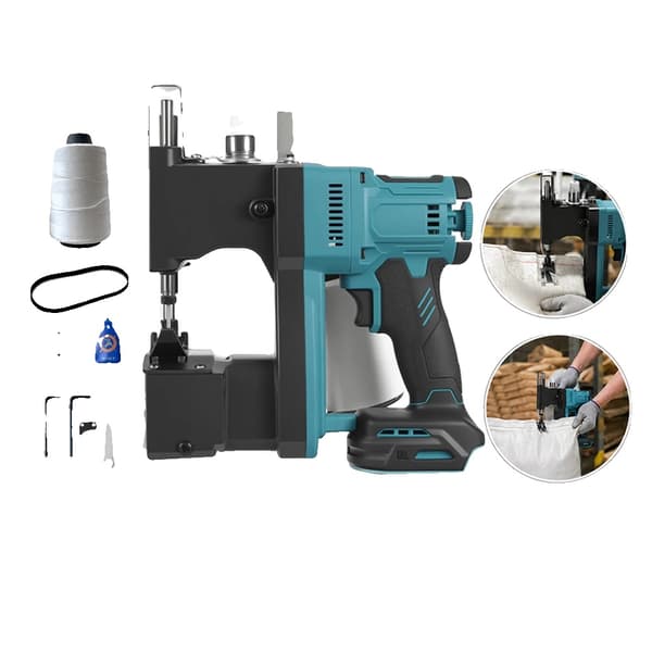 VäskSymaskin, 220V, Högstyrka tyg, AC-driven, Kedjestickning, Bärbar design
