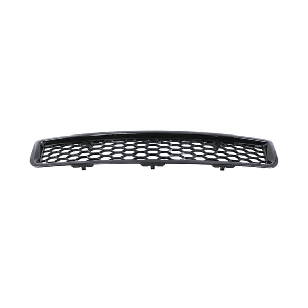 Framgrill, ABS-konstruktion, perfekt passform för Audi A4 B6,glansig svart