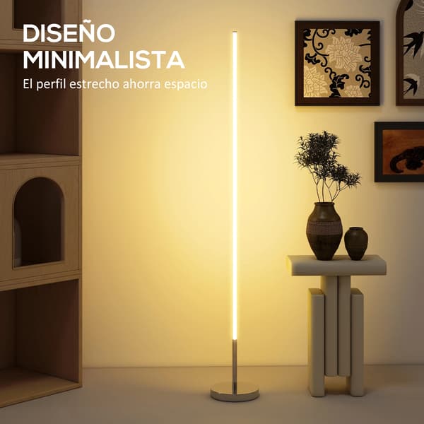 Gulvlampe, Justerbar Lysstyrke, Moderne Design,Tilpasset farve