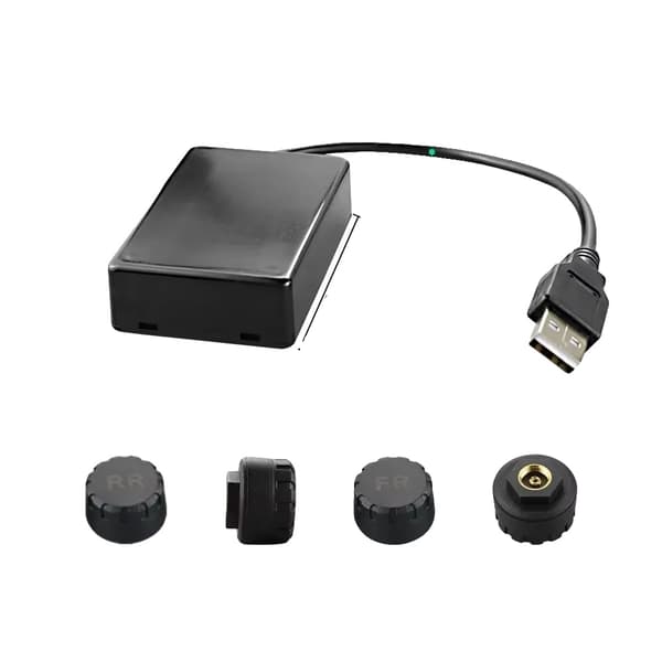 Däcktrycksövervakningssystem, Realtidsövervakning, Enkel integration,TPMS1(Extern)