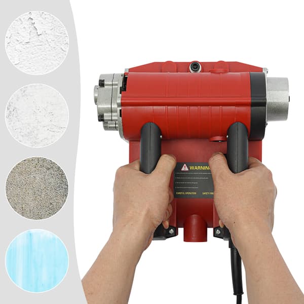 Väggplaneringsmaskin, Hög Effekt, Ergonomisk Design,EU, Röd