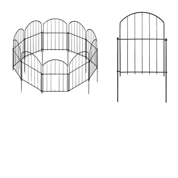 Havehegn, Rustfrit Metal Design, Alsidig Dyrebarriere,10Pcs