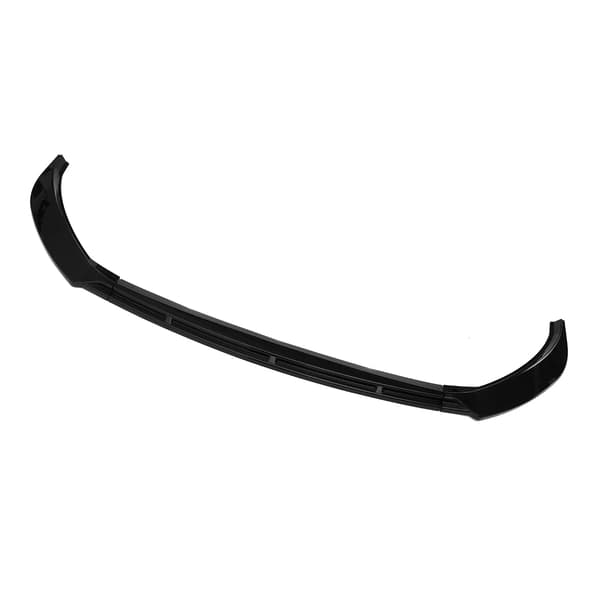 Front Bumper Splitter, ABS Plast, Enkel Installation, Svart