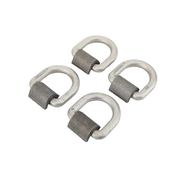 Trailer D-Ring, Korkea Kestävyys, Hitsattava Asennus,4kpl