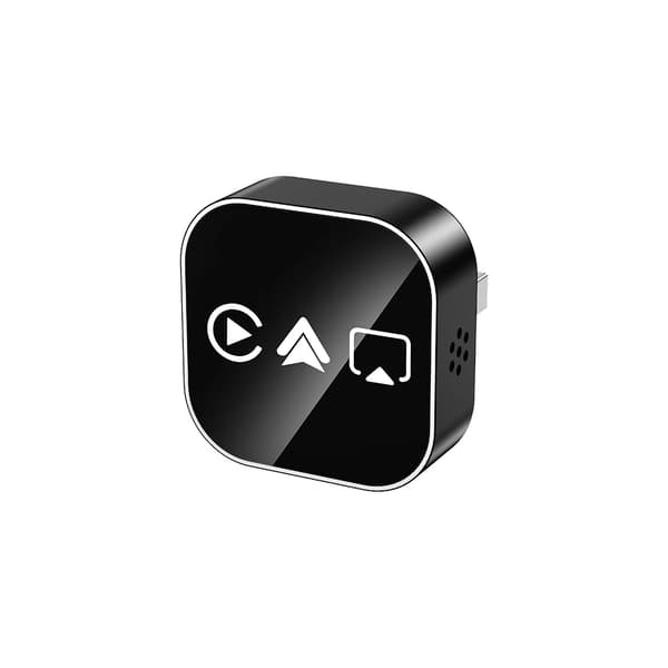 Trådlös biladapter, Trådlös CarPlay, Trådlös Android Auto,svart