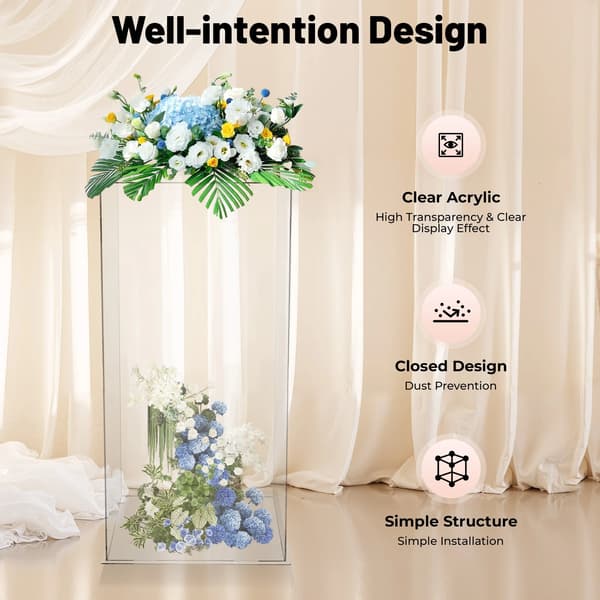 Acryl Display Stativ, Moderne Design, Holdbart Materiale,Klar