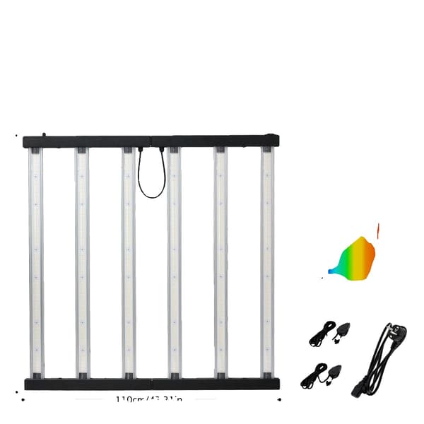 LED Växtlampa, Full Spektrum, Dimmbar,720W-SE