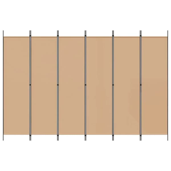 Rummdivider, Stof, Alsidig Design,Beige