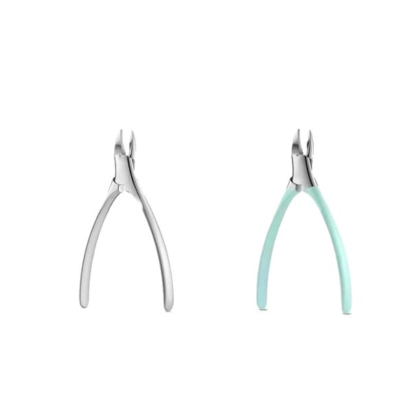 Nagelklippare, Rostfritt Stål, Ergonomisk Design,Silver och Blå