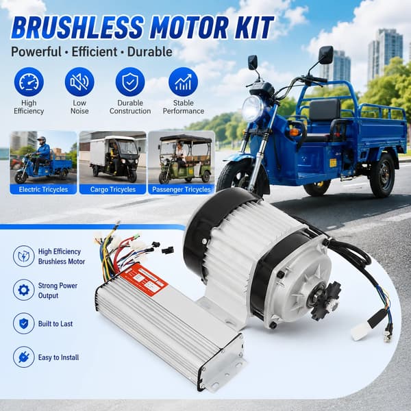 Elektrisk motor, 750W effekt, hög effektivitet,0