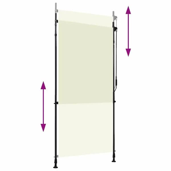Utomhus Rullgardin, UV-skydd, Hållbar Design,Kräm