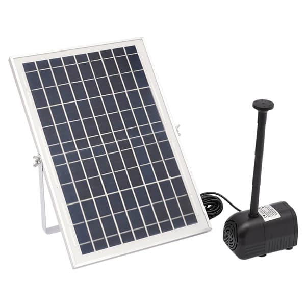 Vattenpump Fontän, Solenergi, Hög Effektivitet,svart