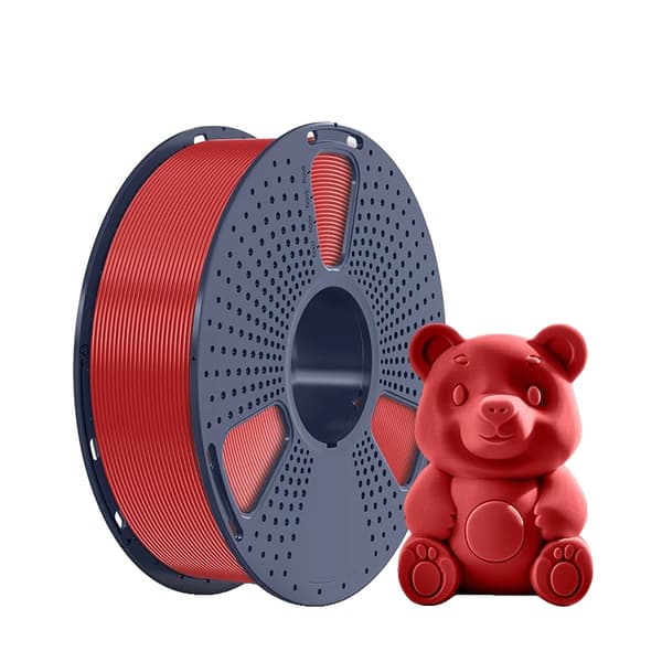 3D-printer filament, PLA-material, pæn spoledesign,Rød