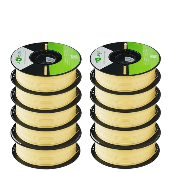 3D-printer filament, 1,75 mm diameter, høj præcision,10AnanasGulPLA
