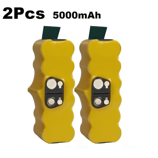 Batteri, 14.4V Spänning, 5000mAh Kapacitet, 2st 5.0AH