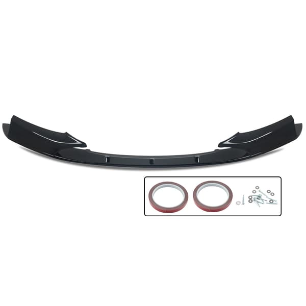 Front Bumper Lip, ABS Materiale, Kompatibel med Premium Kompaktbil,hær grøn
