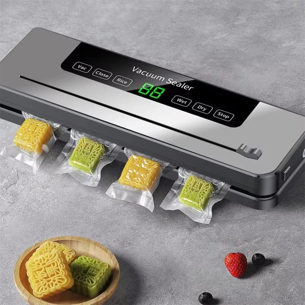 Vakuumförpackare, Automatisk drift, Kompakt design,EU-kontakt