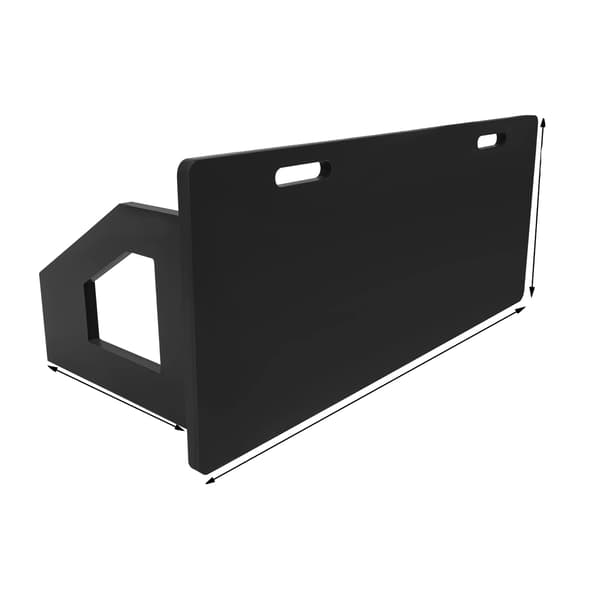 Fodbold Rebounder Board, Holdbare Materialer, Fritstående Design,sort