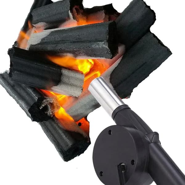 Grillentusiast, ABS + Rostfritt Stål, 24,5 cm Längd, Utomhuskompatibel, Snabb Eldstartare, Non-Stick