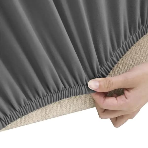 Elastisk Sofabetræk, Holdbart Materiale, Nem Vedligeholdelse,Antracit