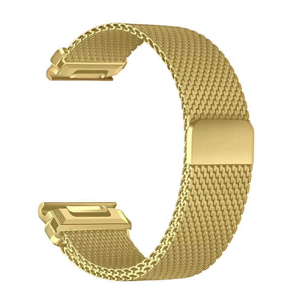 Urrem, Rustfrit Stål, Magnetlås,Guld, 22mm Fenix 8 47mm-a
