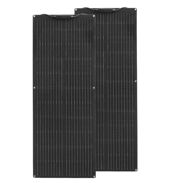 Solpanelkit, 160W Strøm, Fleksibelt Design,2x80w Solarpanel B